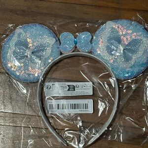 Blue Butterfly Mickey Ears